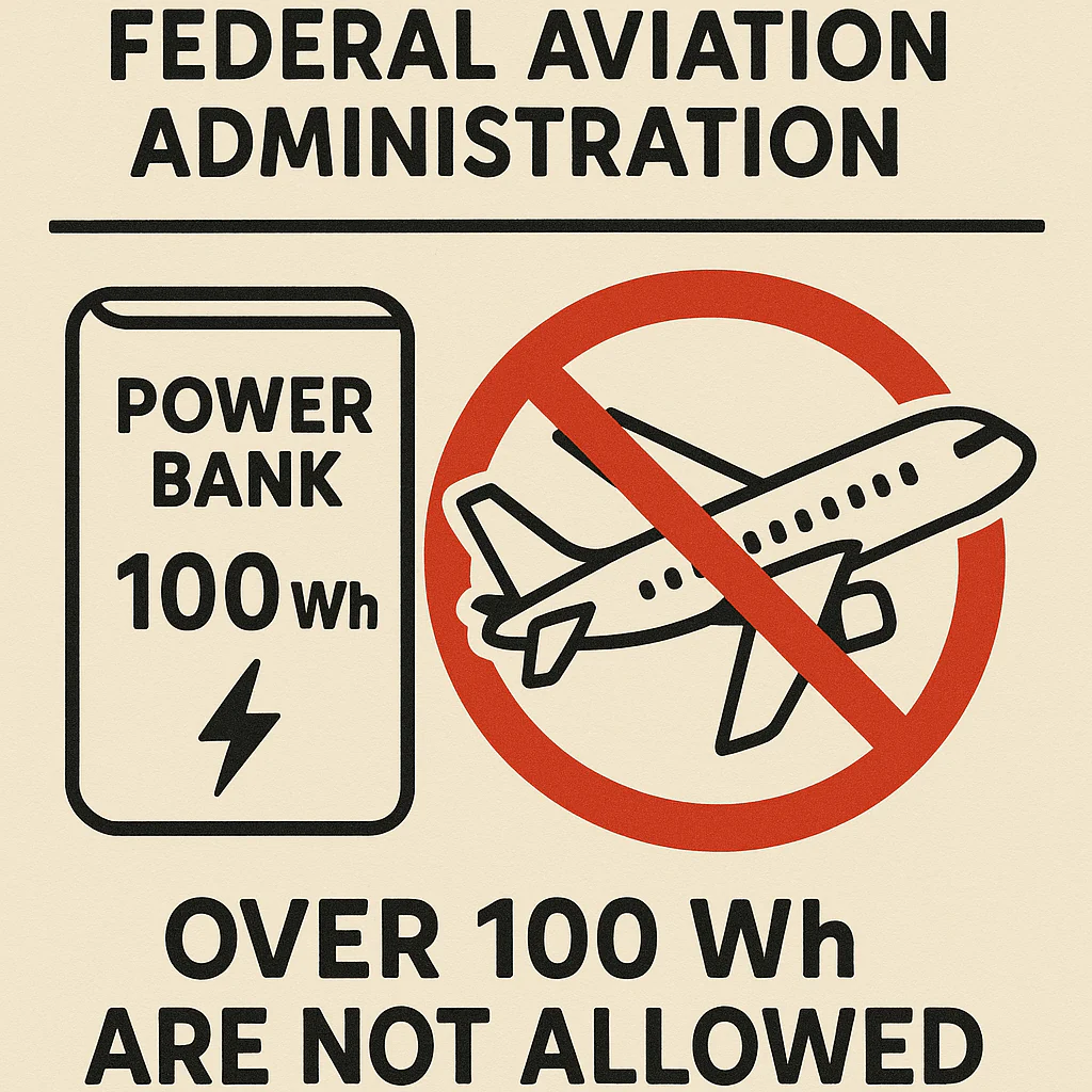 A must-read for flying in 2025! New rules for carrying mobile phone chargers